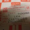 n°r205 lot 3 filtre huile isuzu trooper 94243502 neuf DPA86