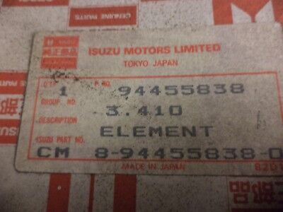 n°r204 lot 5 filtre air isuzu gemini 94455838 neuf DPA86