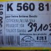 n°gd596 kit frein citroen ln lna visa samba 104 k560819 mga neuf DPA86