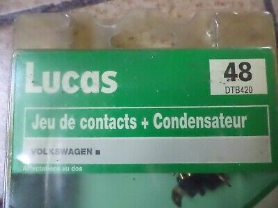 n°gd284 jeu contact volkswagen polo derby dtb420 lucas neuf DPA86