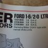 carburateur weber 32 DGR 21 ford escort 1.6 2.0 18870888 neuf n°11ce124 DPA86
