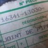 n°sa305 joint calorstat toyota liteace 1634113030 neuf DPA86