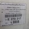 n°dr330 jeu amortisseur av renault megane scenic e270317 neuf DPA86