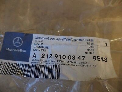 n°m344 coiffe dossier mercedes classe E w212 21291003479e43 neuve DPA86