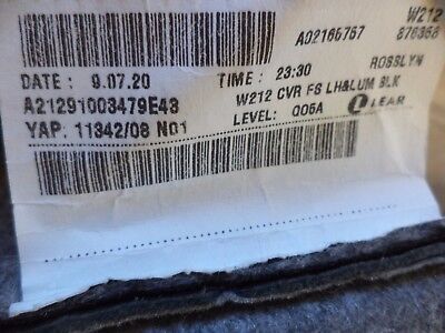 n°m344 coiffe dossier mercedes classe E w212 21291003479e43 neuve DPA86