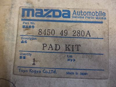 n°ma128 jeu plaquette ancienne mazda 845049280a neuf DPA86