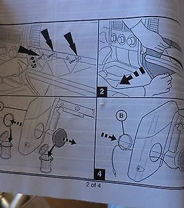 n°z22 cache haut parleur telephone jeep cherokee 82205423 neuf DPA86