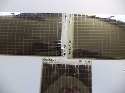 n°h346 lot 3 microfiche citroen cx 664 08/76 DPA86