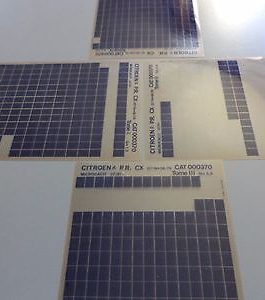 n°h359 lot 4 microfiche citroen cx 000370 07/81 DPA86