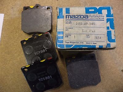 n°ma132 jeu plaquette mazda 1000 1200 1300 818 211349280 neuf DPA86