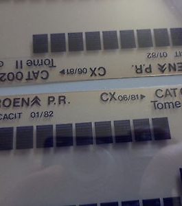 n°h341 lot 4 microfiche citroen cx 002190 01/82 DPA86
