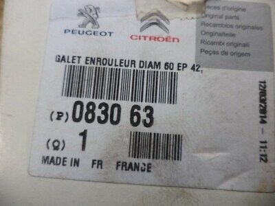 n°ca12 vch59 galet enrouleur citroen ax c15 evasion saxo 083063 neuf DPA86