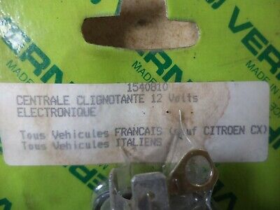 n°gd448 centrale clignotante 1540810 vernhes neuve DPA86
