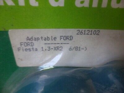 n°gd449 tete delco + doigt ford fiesta XR2 2612102 neuve DPA86