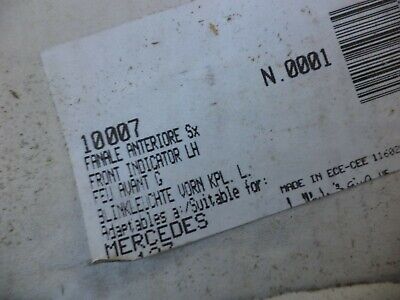 n°7ce56 clignotant avg mercedes w123 10007 aric neuf DPA86