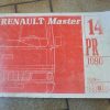 n°rn192 catalogue pieces detachées renault master pr1090-14 DPA86