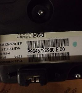 n°v302 compteur  citroen xsara sagem 6104kk 9645726980 neuf DPA86