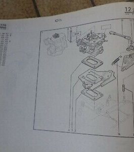 n°rn198 catalogue pieces detachées renault r21 pr1175-7 DPA86