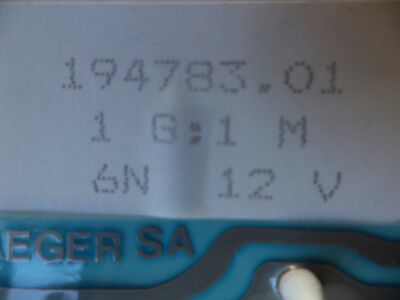 n°c83 compteur ligier optima optimax prima jaeger  19478301 neuf DPA86