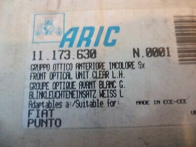 n°ms28 clignotant avg fiat punto 11173630 neuf DPA86