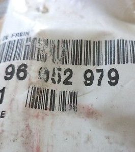 n°v415 lot tuyaux frein maitre cylindre citroen zx 96052979 96052978 neuf DPA86