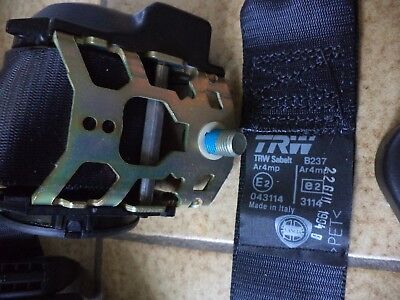 n°k87 ceinture securite avg lancia dedra delta 710755080 neuve DPA86