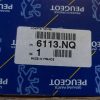 n°c106 compte tours bleu peugeot 106 essence 6113nq neuf DPA86