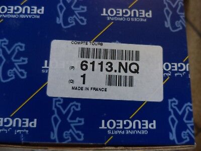 n°c106 compte tours bleu peugeot 106 essence 6113nq neuf DPA86