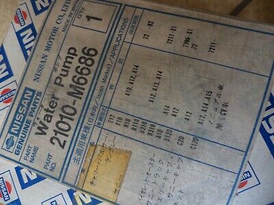 n°nc75 pompe eau nissan cherry 21010m6686 neuve n°nc75 pompe eau nissan cherry 21010m6686 neuve DPA86