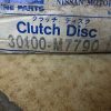 n°nc78 disque embrayage nissan cherry 30100m7790 neuf DPA86