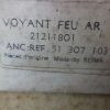 n°gd30 cabochon feu ard saviem 21211801 scintex 51307103 neuf DPA86