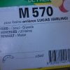 n°gd605 kit machoire frein renault master M570 MGA neuf DPA86
