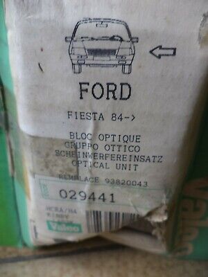 n°gd317 phare avg ford fiesta 029441 kinby valeo neuf DPA86