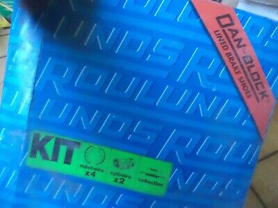 n°gd608 kit frein renault master trafic kt2366 roulunds neuf DPA86