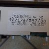 n°c49 compteur  citroen saxo 1.5d MPH jaeger 6100qy neuf speedometer DPA86