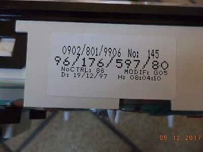 n°c49 compteur  citroen saxo 1.5d MPH jaeger 6100qy neuf speedometer DPA86