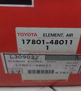 n°sa686 filtre air toyota dyna 1780148011 neuf DPA86