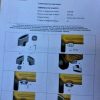 n°fg5 embout echappement chrome fiat 500 5091688 neuf DPA86