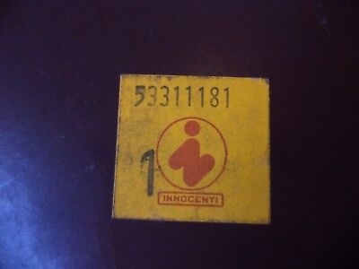 n°r251 feu ard innocenti 90 120 de tomaso bertone 53311181 neuf DPA86