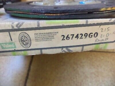 n°gd611 disque embrayage renault espace fuego r18 r20 r21 r25 r30 267429 neuf DPA86