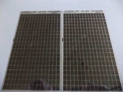 n°r223 lot 3 microfiche citroen GSA n°1180 DPA86