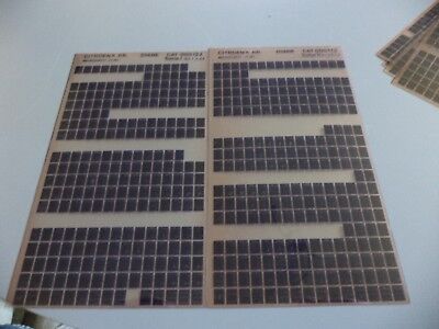 n°r225 lot 3 microfiche citroen GSA n°1182 DPA86