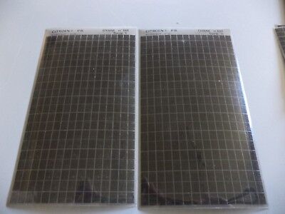 n°r240 lot 2 microfiche citroen DYANE  n°122 DPA86