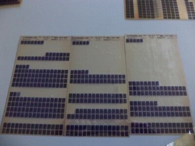 n°r232 lot 3 microfiche citroen LNA 11e 11re  n°1150 DPA86