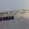 n°r220 lot 3 microfiche citroen bx n°570 DPA86