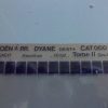 n°r241 lot 3 microfiche citroen DYANE  n°123 DPA86