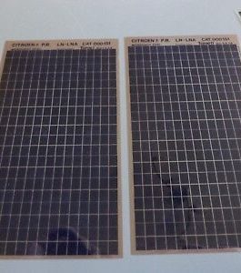n°r237 lot 2 microfiche citroen LN LNA  n°151 DPA86