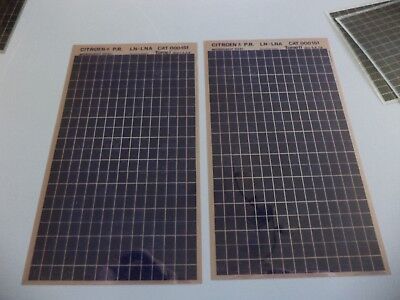 n°r237 lot 2 microfiche citroen LN LNA  n°151 DPA86