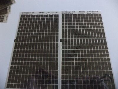 n°r236 lot 2 microfiche citroen LN LNA  n°152 DPA86