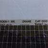 n°r243 lot 2 microfiche citroen DYANE  n°120 DPA86